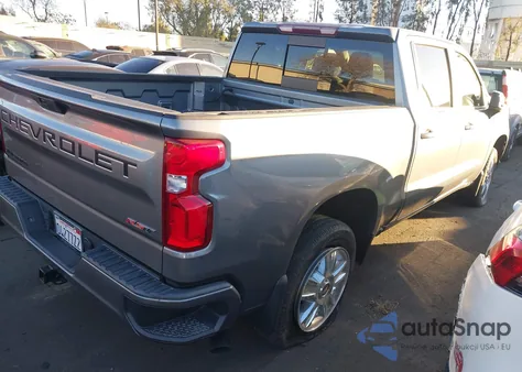 2020 Chevrolet Silverado 1500 2Wd Short Bed Rst из США, поврежденный, VIN 3GCPWDED6LG315191